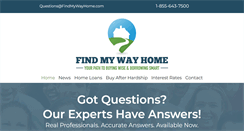 Desktop Screenshot of findmywayhome.com